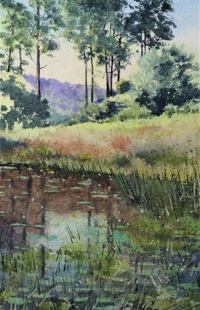 Julie Goldspink Grasses by Water 